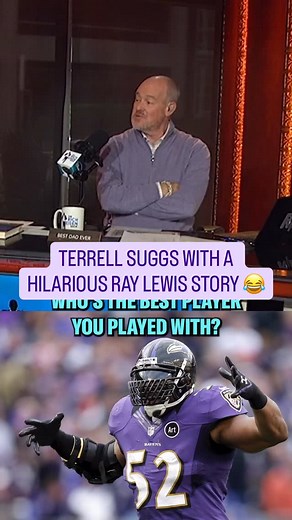 37K views · 164 reactions | Terrell Suggs shares his favorite Ray Lewis story from right before the Super Bowl | RES | Facebook
