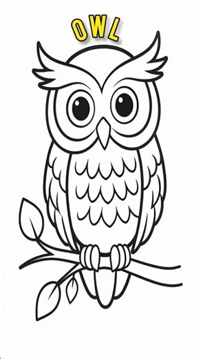 Owl 🦉 #painting #drawing #art #coloring #owl