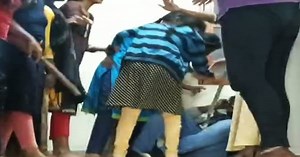 Karnataka Headmaster Brutally Thrashed By Schoolgirls For Harassing Minor |
