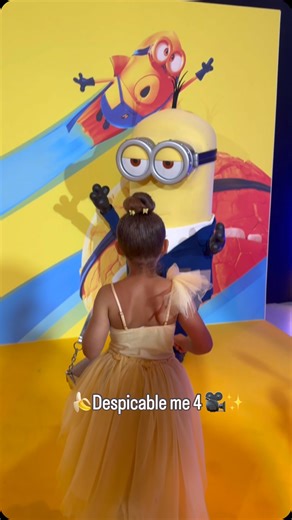 22K views · 163 reactions | 﫶  A little recap of yday morning! Despicable me 4  | aliyahxelia | Facebook