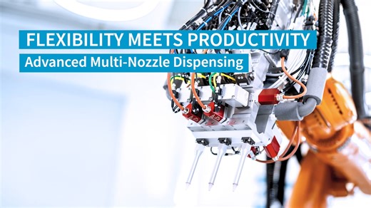 Addressing challenges in production with 𝗔𝗱𝘃𝗮𝗻𝗰𝗲𝗱 𝗠𝘂𝗹𝘁𝗶-𝗡𝗼𝘇𝘇𝗹𝗲 𝗗𝗶𝘀𝗽𝗲𝗻𝘀𝗶𝗻𝗴. Modern production demands precision, speed, and flexibility. However, manufacturers encounter significant challenges: ⚠️ Tight tolerances in parts like battery boxes and modules ⚠️ Complex geometries requiring different application diameters and volumes ⚠️ High investment costs and large equipment footprints Our answer? The 𝗠𝘂𝗹𝘁𝗶-𝗡𝗼𝘇𝘇𝗹𝗲 𝗗𝗶𝘀𝗽𝗲𝗻𝘀𝗲𝗿, a modular, high-performanc