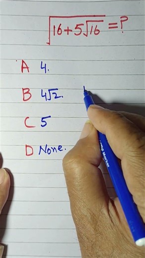 A very nice square root simplification problem|| #maths #algebra #mathshorts