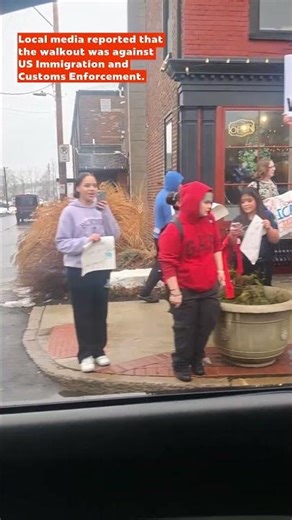 Several Arrested as Student Anti ICE Walkout Erupts Into Violent Scuffle