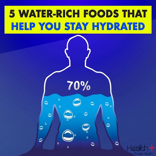 5 Water-Rich Foods That Help You Stay Hydrated | Health