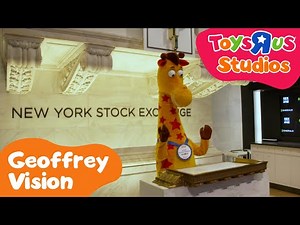 Geoffrey Rings the Bell at the New York Stock Exchange! | Toys"R"Us