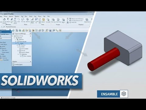 How to make an assembly in SolidWorks