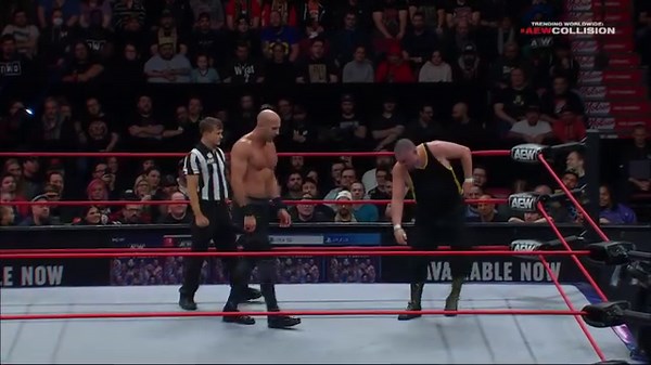 19K views · 808 reactions | ROH & NJPW Strong Champ Kingston faces bitter rival Claudio Castagnoli! | 12/9/23, AEW Collision | All Elite Wrestling | Facebook