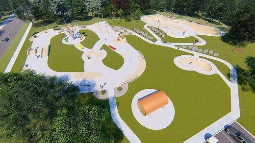 The new Frederick Skate Park has been created to be like no other park in Colorado. We intend to wrap the users and spectators in a world of color and creative skateable art works. Our goal with the Frederick Skate Park is to provide a fun challenging place for all riders of all levels to gather and feel at home in their environment. Now for the fun part, The Art. The team has carefully picked out areas throughout the park for a host of artists to render their work on concrete features throughou