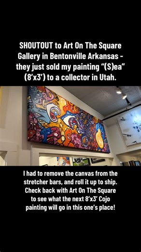 Artwork Shipping for Cojo the Art Juggernaut