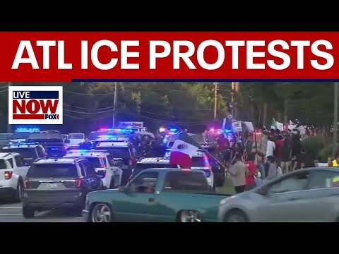 ICE protests erupt in Atlanta, 6 arrested