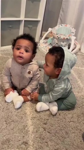 Adorable Black Baby Twin Boys | Cute Twin Boys #LoganPMcCoy