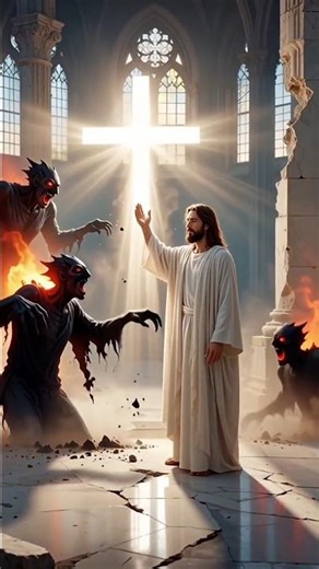 Divine Judgment: Jesus Saves Humanity #youtubeshort