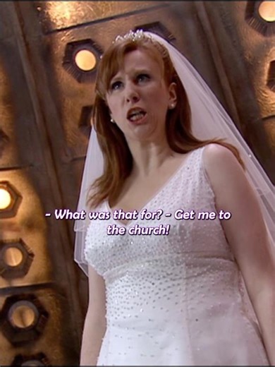 This was the first time Donna had stepped into the TARDIS. #doctorwho
