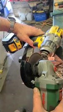 Power Tool Repair. New chuck on a Dewalt drill. Poor Makita Grinder never gets a look in now #tools