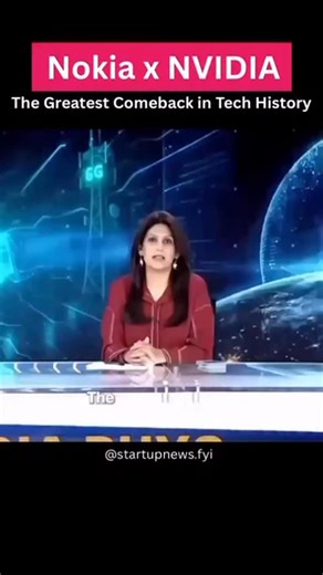 StartupNews Fyi on Instagram: "Is the legendary "Brick" making a comeback with an AI twist? 🤔 Remember the Snake game and the phone that could survive a 3-story fall? 🐍🧱 NVIDIA just dropped a bombshell by investing $1 Billion for a 2.9% stake in Nokia! But before you think the 3310 is returning, here is the real deal. Nokia has quietly "shape-shifted" from a failed phone maker into a global telecom infrastructure beast. They are now dominating 5G, cloud systems, and racing toward 6G technolog