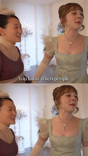 Yerin Ha and Claudia Jessie Do Whatever This is Between 'Bridgerton' Takes 💖