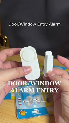 Must Buy Talaga! Entry Alarm for Doors and Windows