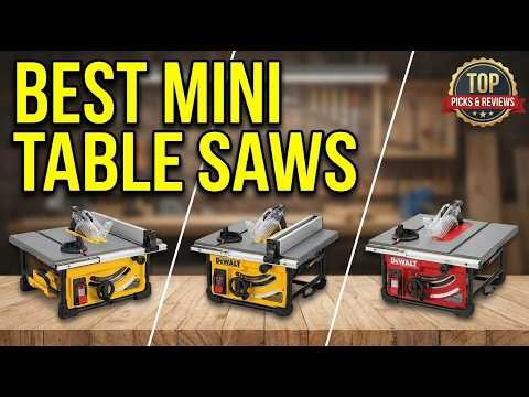 TOP 5 Best Mini Table Saws 2026 | Mini table saw for home use
