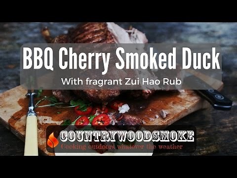BBQ Cherry Smoked Duck