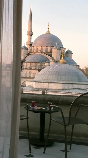 Breathtaking Istanbul View from Hotel Room