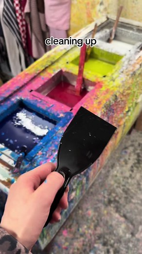 Efficient Cleaning with a Plastic Scraper