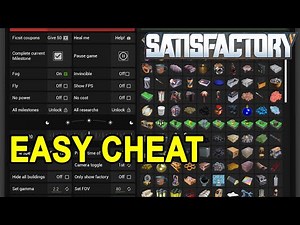 Easy Cheat and 8 more Satisfactory MODS