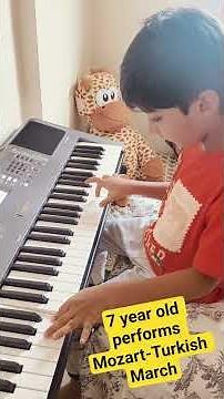 Mozart – Turkish March (Rondo Alla Turca) | Piano Performance by Aarin