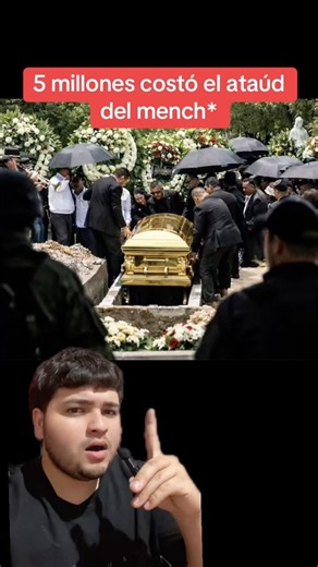 How much did the gold coffin cost?