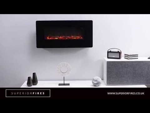 Superior Fires - Pasadena Wall Mounted/Freestanding LED Electric Fire