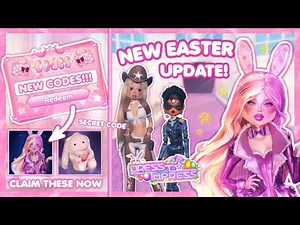 *NEW CODES!!* How to UNLOCK the NEW SET + Update Info! (DTI Easter Update Roblox)