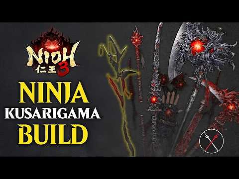 Nioh 3 Ninja Kusarigama Build - Fuma Kamaitachi (Beginner Build)