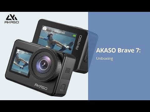 【AKASO】Brave 7 Action Camera Unboxing