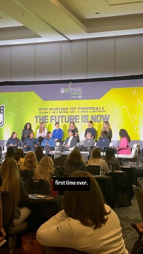 Every year, the @NFL Women's Forum invites women working in football to network with head coaches and execs at the NFL Combine in Indianapolis. The program has created more than 250 job opportunities for women in football (and counting) 💪 Come along with WH for a behind-the-scenes look at the two-day event! 🎥: @alucci | Women's Health