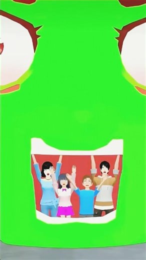 Keluarga Yuta di mulut monster#idsakuraschoolsimulator #sakura#youtubeshorts#sh orts#fabaewsakura