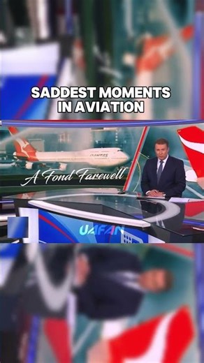 Last Qantas 747 flight #airplane #airplane