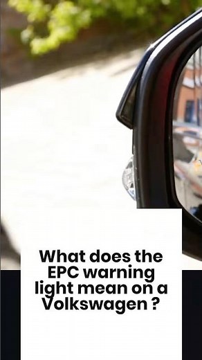 [INFO] What Does the EPC Warning Light Mean? – VOLKSWAGEN – AUDI – SEAT – SKODA #shorts
