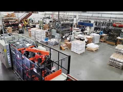 Fast Forming In Line Thermoforming Machine