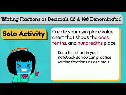 Understand decimal notation - 4th Grade Math 4.NF.C.6