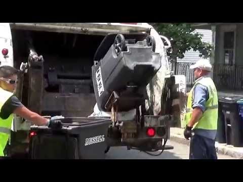 Russell Disposal 129 ~ Mack LEU Leach 2R3 Rear loader
