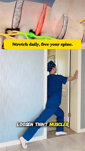 The stretch your spine will love — relieve back tension, loosen tight muscles, and feel light in just minutes a day! Comment “Stretch” if your back needs this! #backpainrelief #spinalhealth #stretching #wellness #dailypractice | Taichi Share