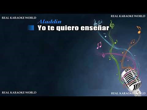 Karaoke un mundo ideal Aladdin
