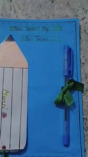 Teachers' Day card Idea 💡💡 #classcraft #teachercreated #creativecreation #creativestyle #crafts