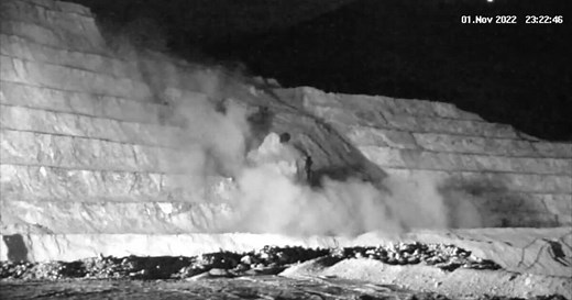 WATCH: Wall collapses at Continental Pit in Butte