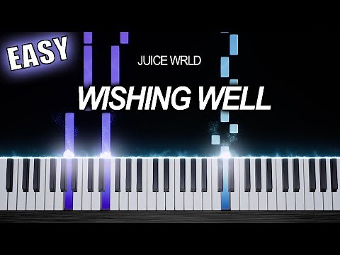 Juice WRLD - Wishing Well - EASY Piano Tutorial by PlutaX