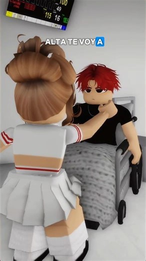 ¡MI ENFERMERA ES MUY TURBIA! PT2 #roblox #brookhaven #shorts #roleplay #robloxstory