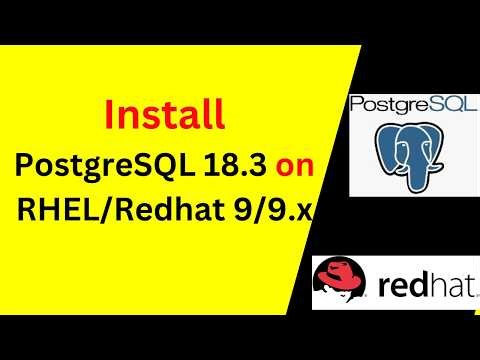 How to Install & Configure PostgreSQL 18.3 on RHEL 9 – COMPLETE Setup + Connect with psql & DBeaver!