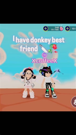 I have donkey best friend 🔪🥀❤️‍🩹 🤣😒🤙 #pkxd