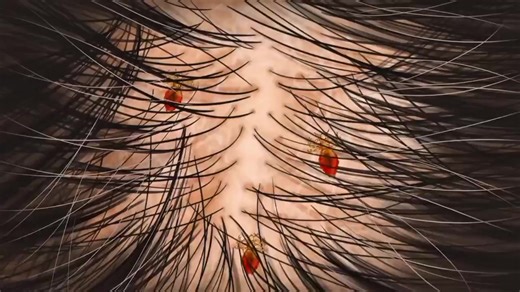 Creepy ASMR Head Lice Treatment Removal