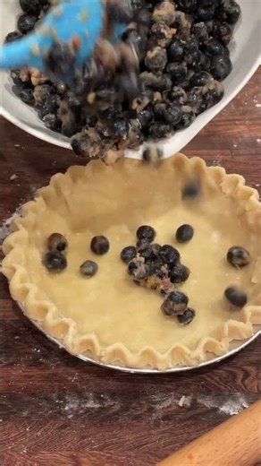 Fresh Blueberry Pie!