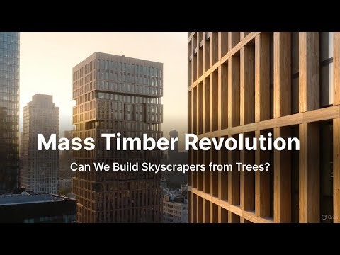 Can We Build Skyscrapers from Trees? The Mass Timber Revolution Explained